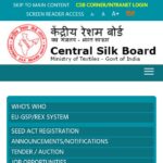 Central Silk board : सेंट्रल सिल्क बोर्ड साइंटिस्ट B ऑनलाइन आवेदन 2024 शुरू